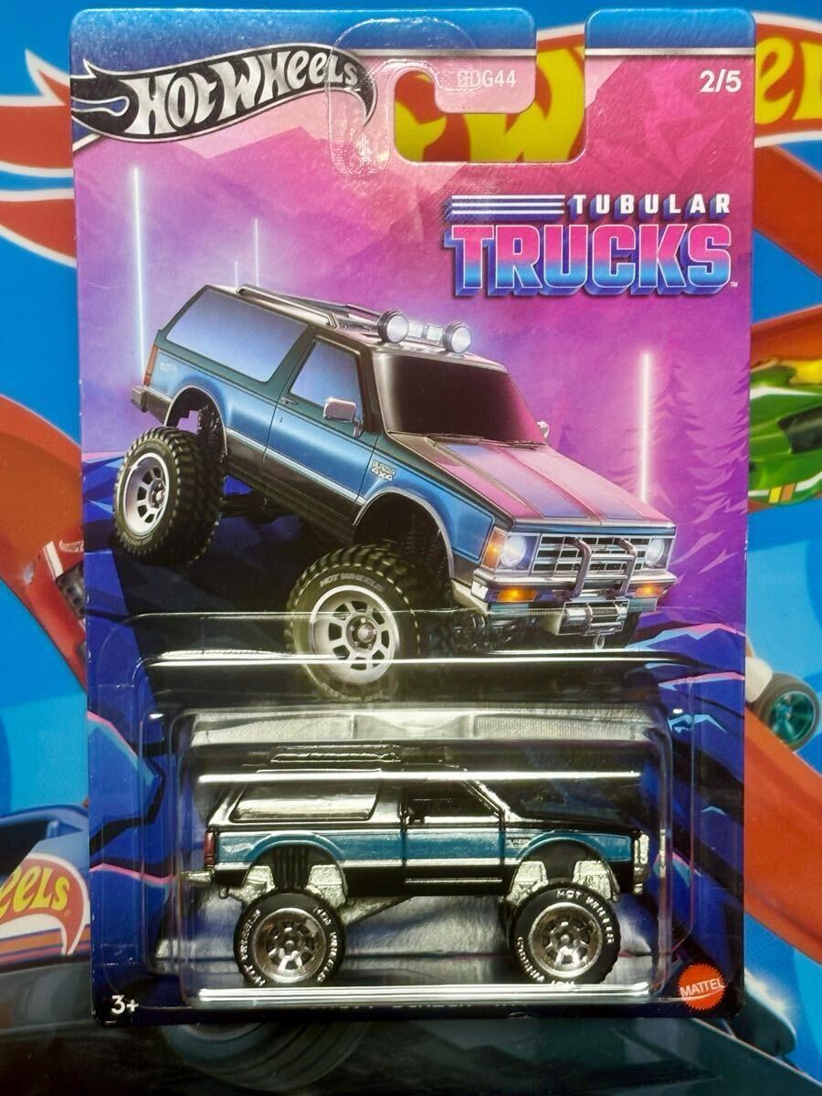 ホットウィール テーマオート モーティブアソート チューブラートラック シェビー ブレイザー 4X4 新品未開封品