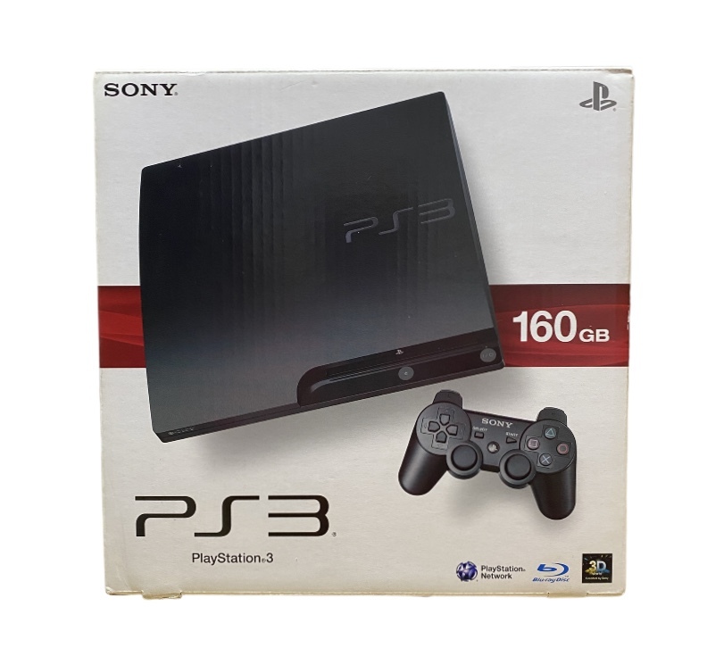 【PS3】CECH3000A ［160GB］チャコール・ブラック