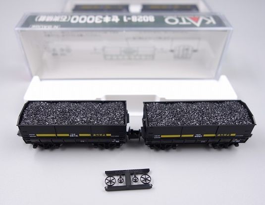 ほぼ未使用 5点まとめて KATO Nゲージ 8028-1 セキ3000 (石炭積載) 2両セット 2個組 合計10両 まとめ売り 売切り①