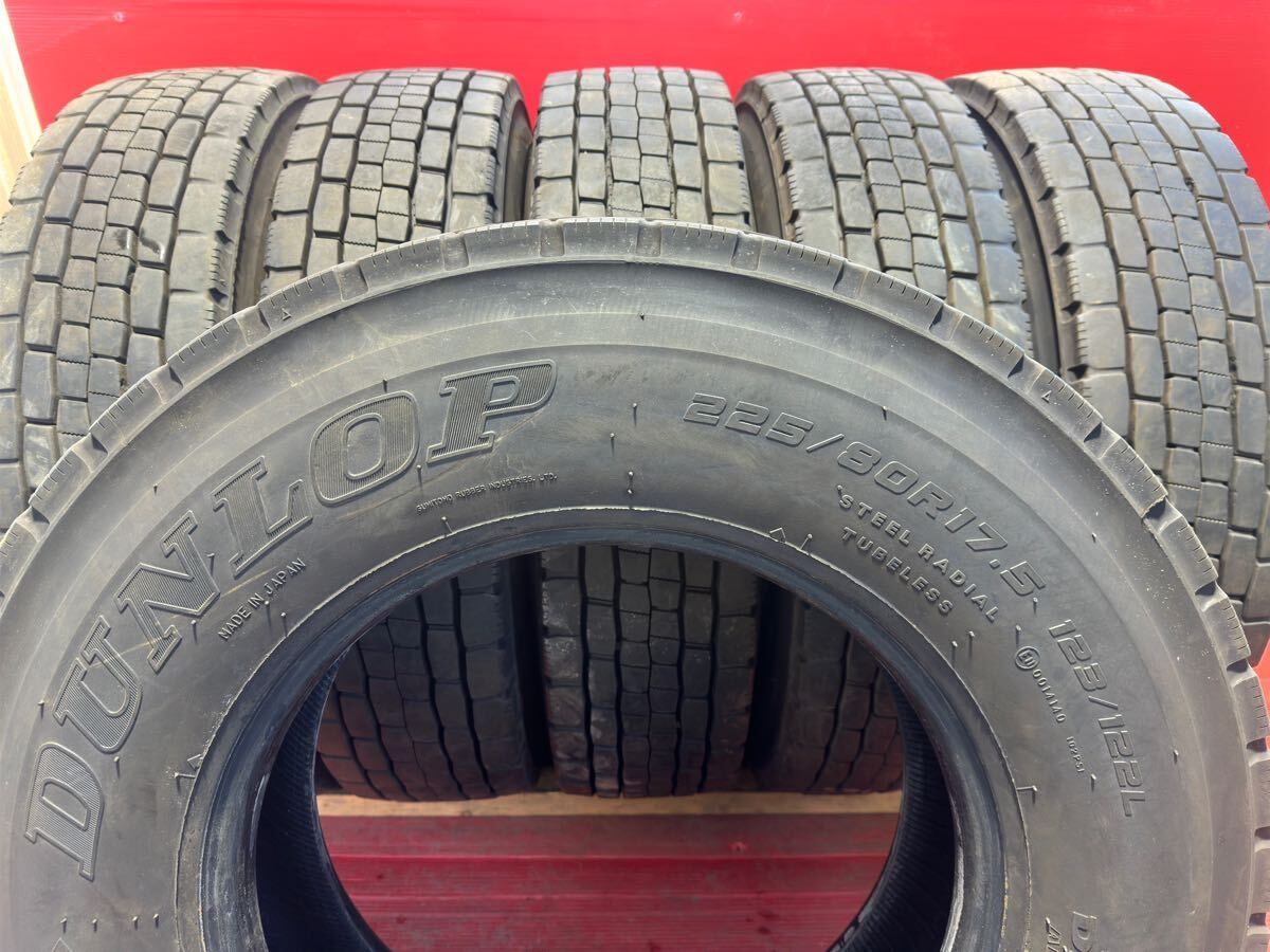 225/80R17.5 123/122L DUNLOP SP680 LT 225/80-17.5 Dunlop Mix LT 2021 год местного производства baribari паз 6 шт. комплект 