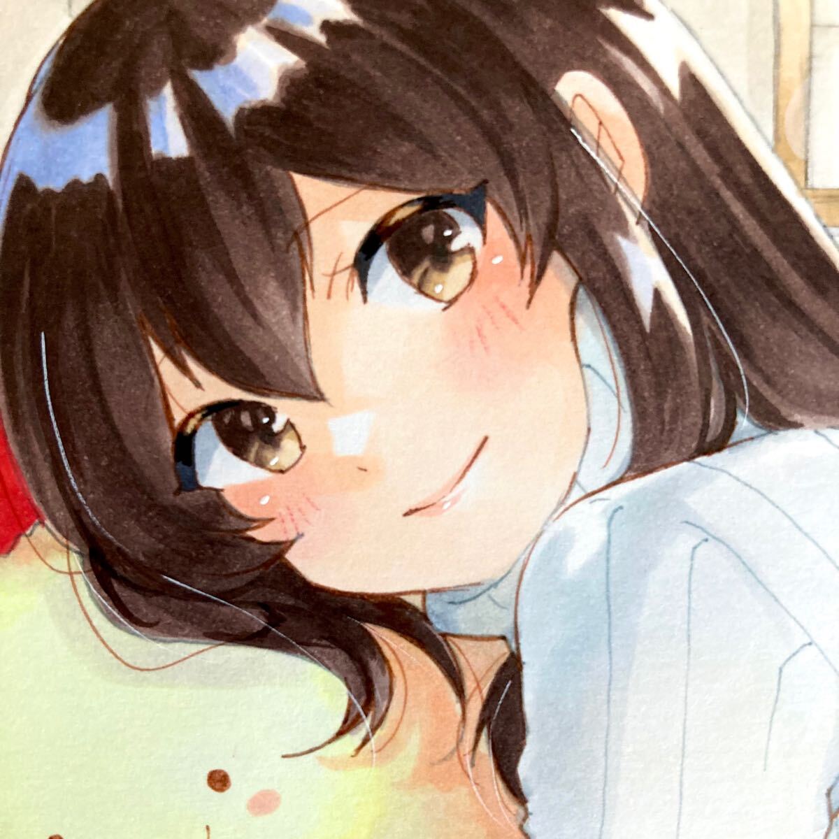 Yahoo!オークション - 手描きイラスト 艦これ 赤城 年越し