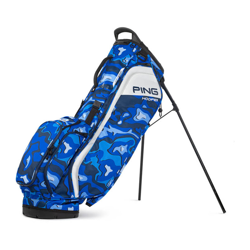 (USモデル)ピン フーファー スタンドバッグ Blue Topo PING ゴルフバッグ HOOFER