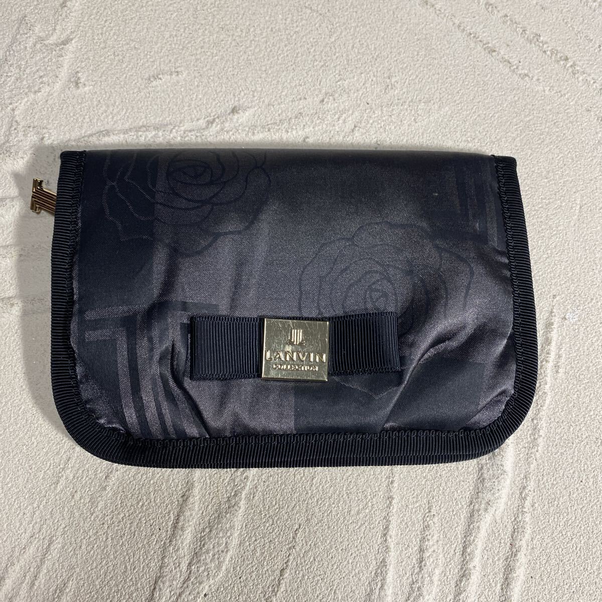 LANVIN ランバン 2つ折財布　ウォレット　ナイロン　コインケース　札入れ