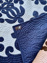 ＜正規(guī)品＞タペストリー ホヌ153×153ネイビーブルーハワイアンキルト