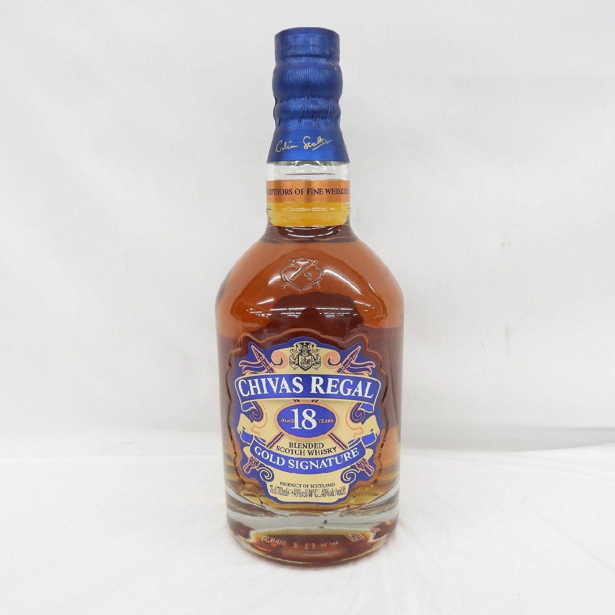1円～【未開栓】CHIVAS REGAL シーバスリーガル 18年 ゴールドシグネチャー ウイスキー 700ml 40％ 11715770 1203