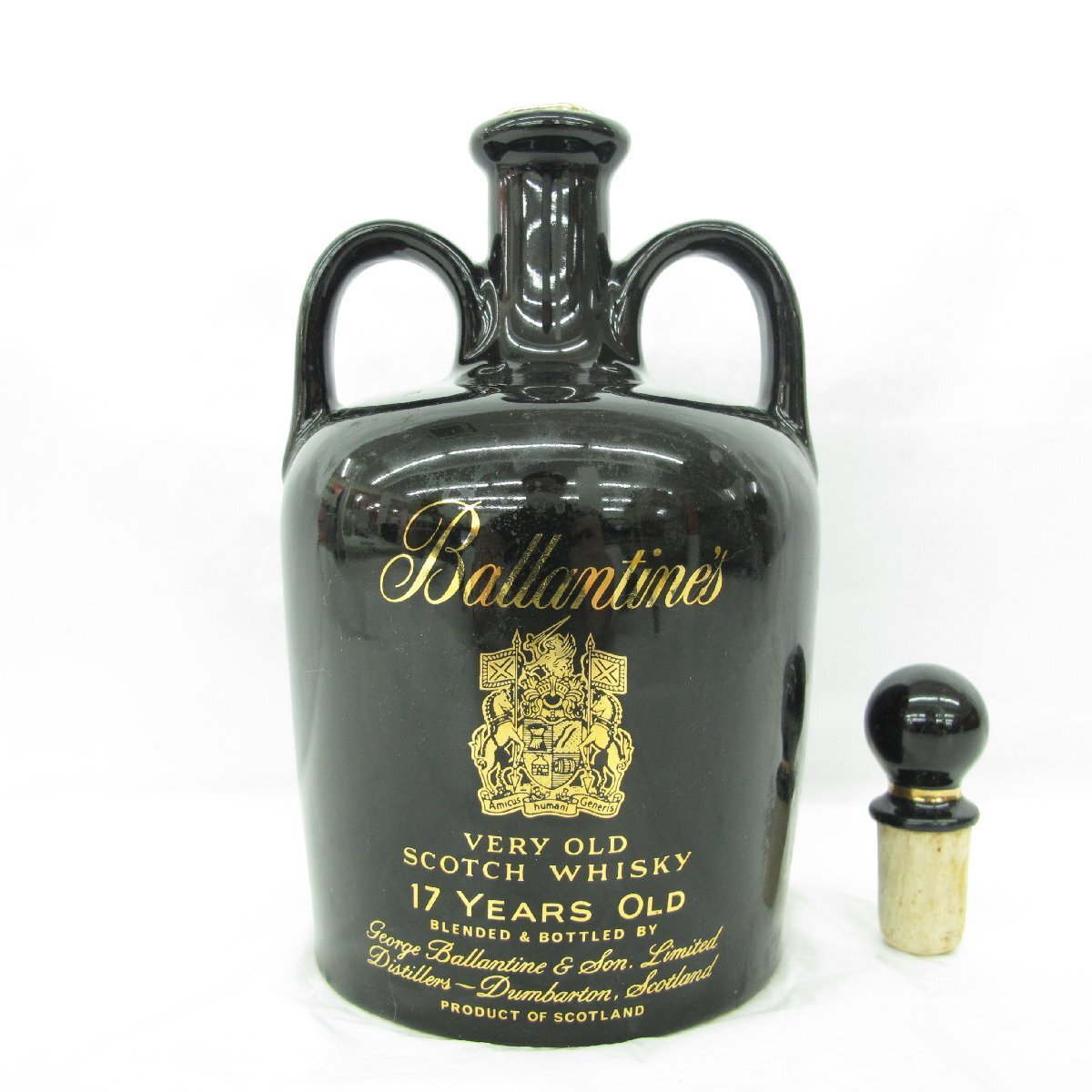 1円～【未開栓】Ballantine's バランタイン 17年 ベリーオールド 陶器ボトル ウイスキー 750ml 43% 1364g 替栓あり 11721977 1205