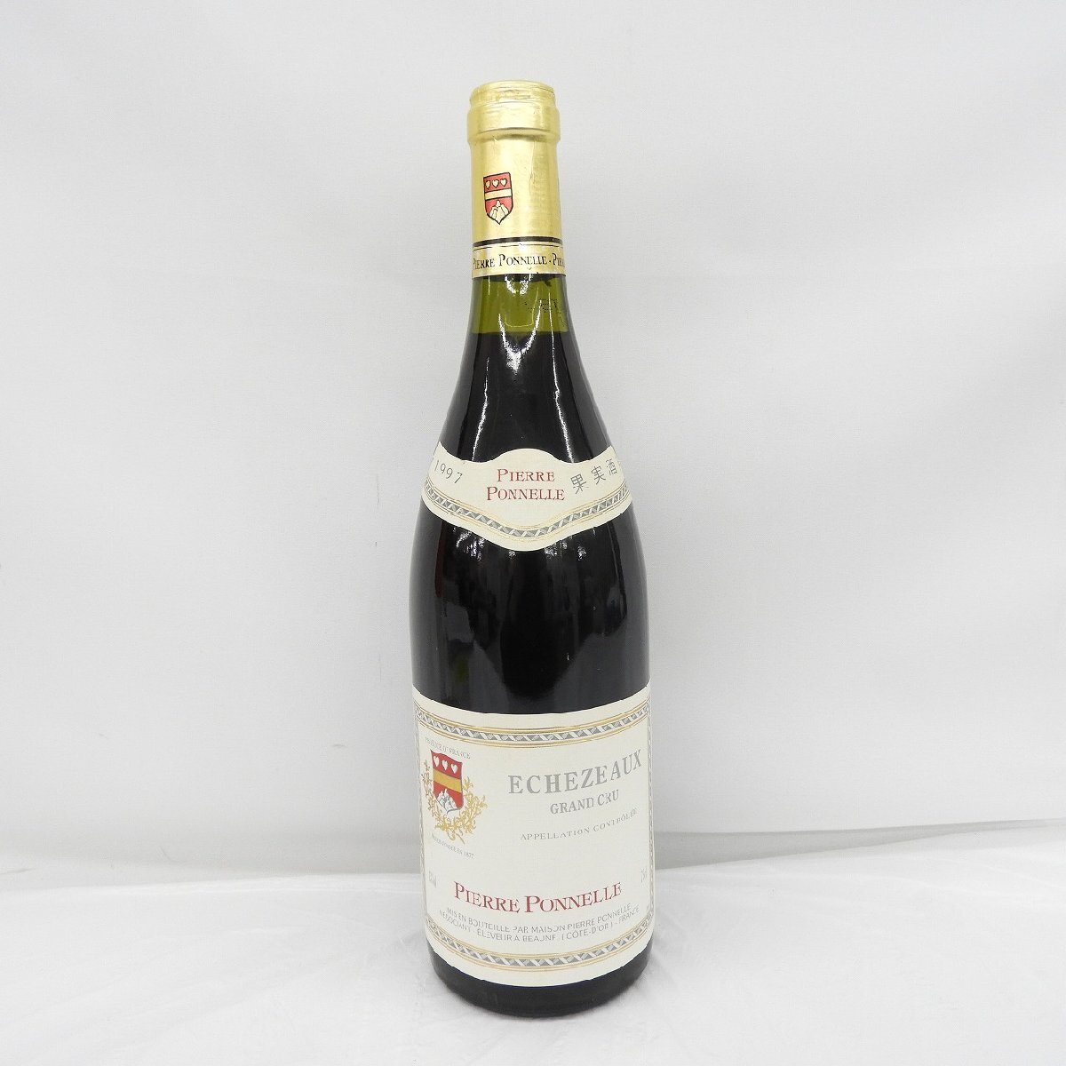 【未開栓】ピエール ポネル エシェゾー グランクリュ 1997 赤 ワイン 750ml 13% 11721986 1206