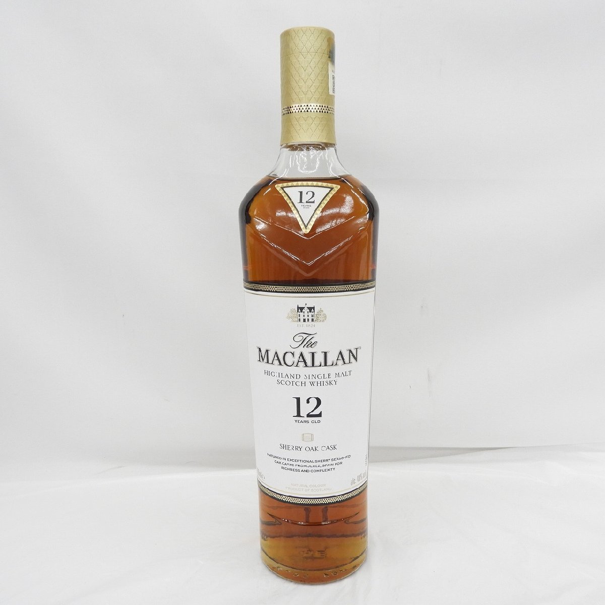 未開栓】The MACALLAN ザ・マッカラン 12年 シェリーオーク 旧