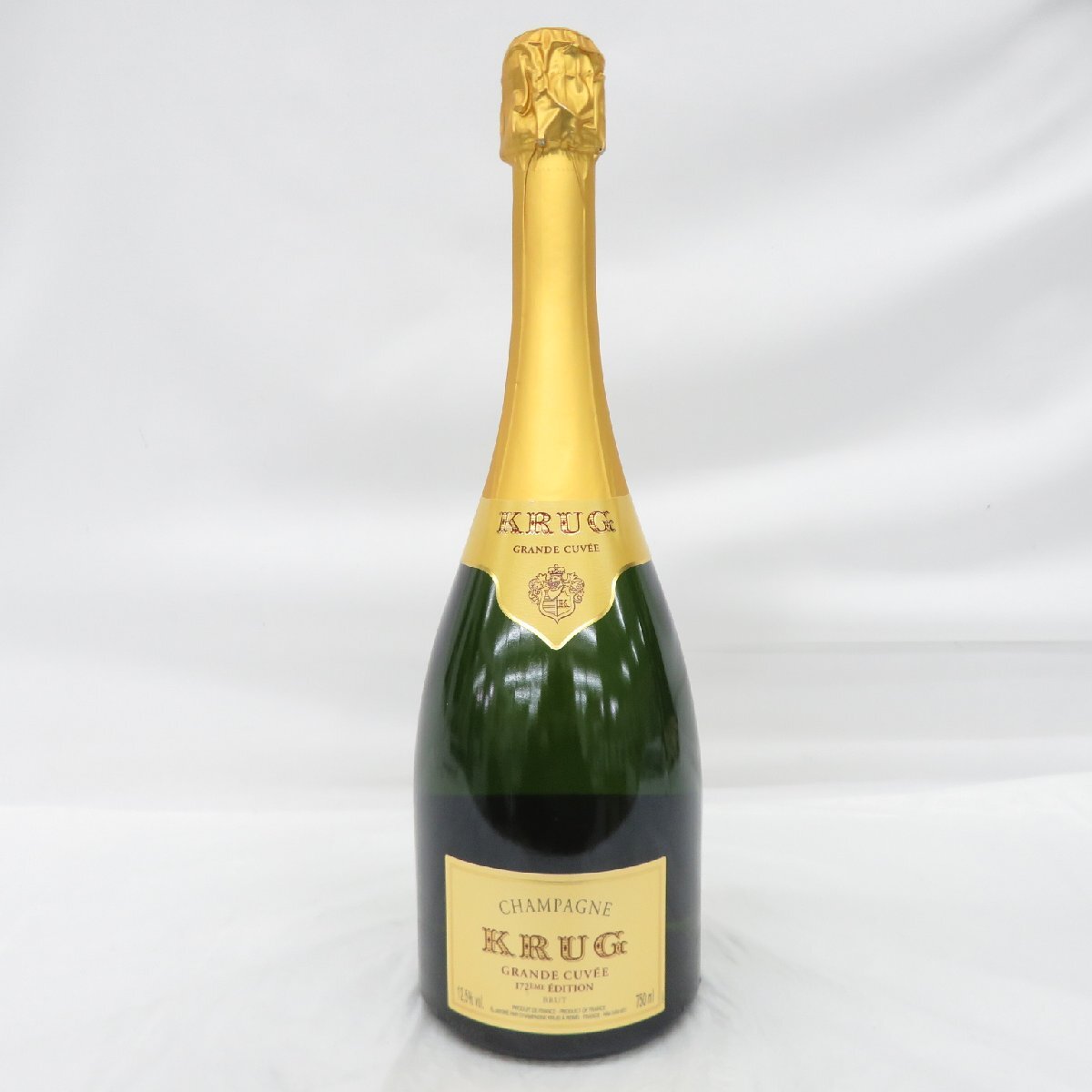 1円～【未開栓】KRUG GRANDE CUVEE クリュッグ グランキュヴェ 172EME エディション ブリュット シャンパン 750ml 12.5% 11732619 1209