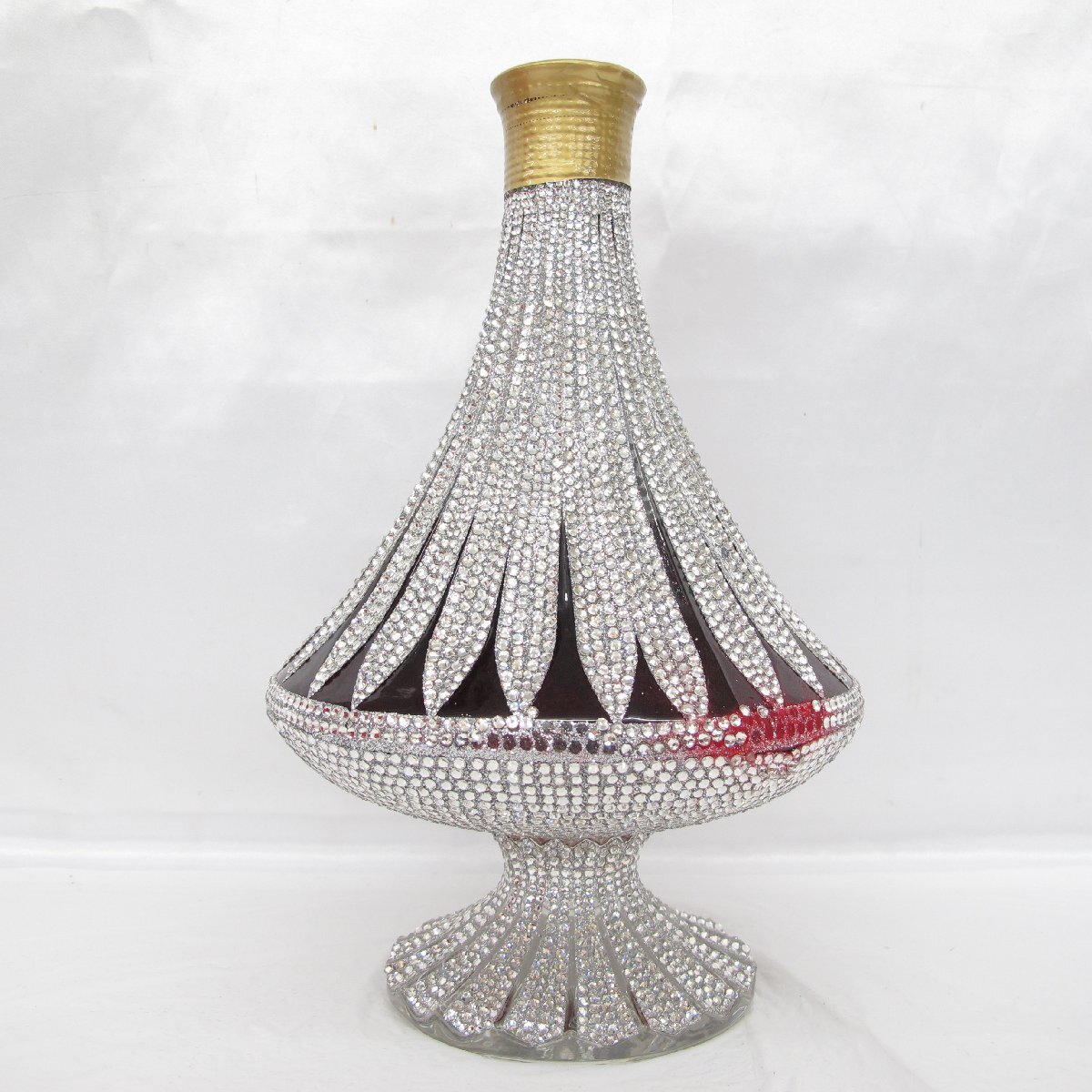 【新品】CROWNVINE トラディション スワロフスキー シルバー ブランデー K9 クリスタルデキャンタ トラディション スタイル ブランデー