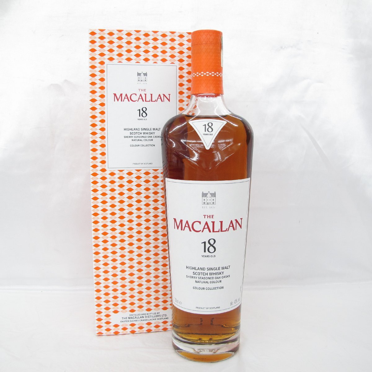 未開栓 The MACALLAN ザ・マッカラン 18年 シェリーオーク 2017