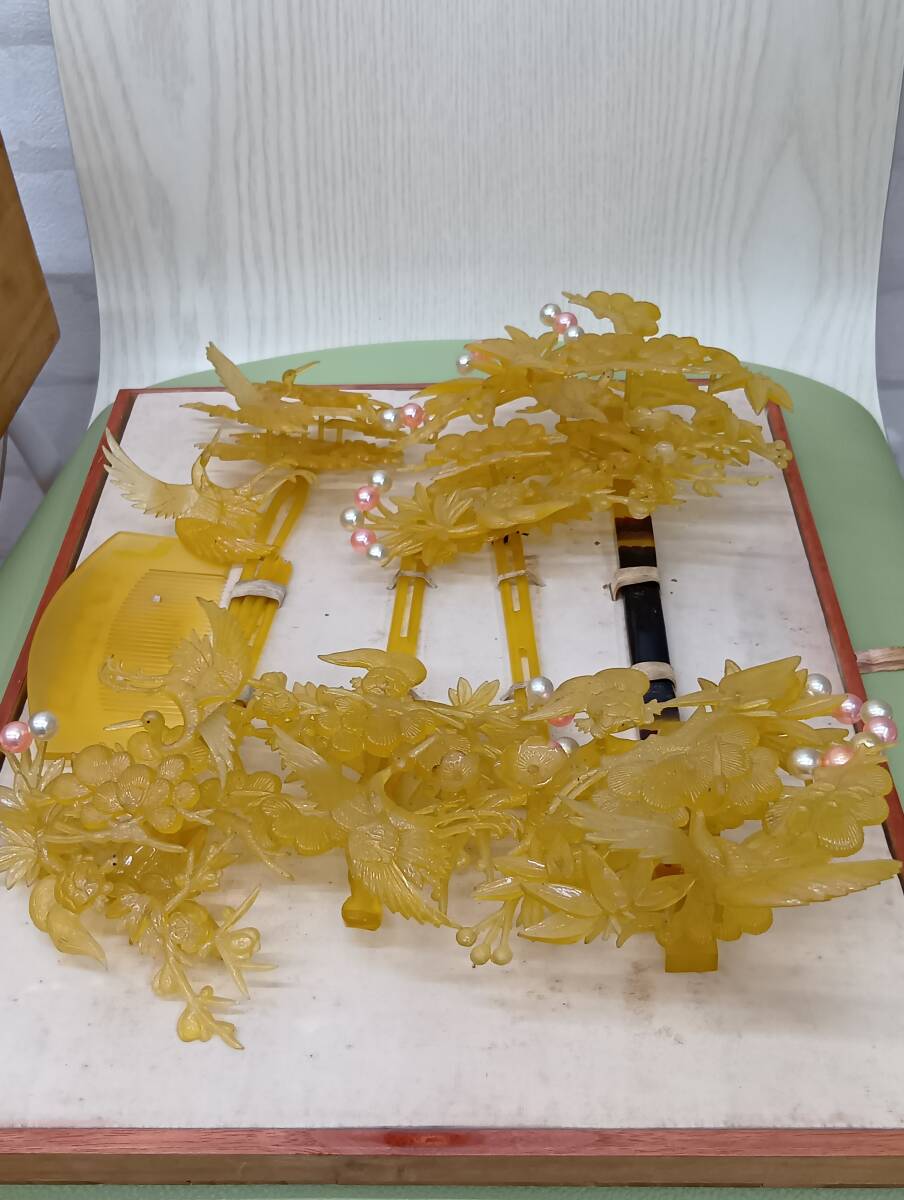 141】べっ甲 かんざし 和装小物 髪飾り アクセサリー 141】べっ甲 かんざし 和装小物 髪飾り アクセサリー