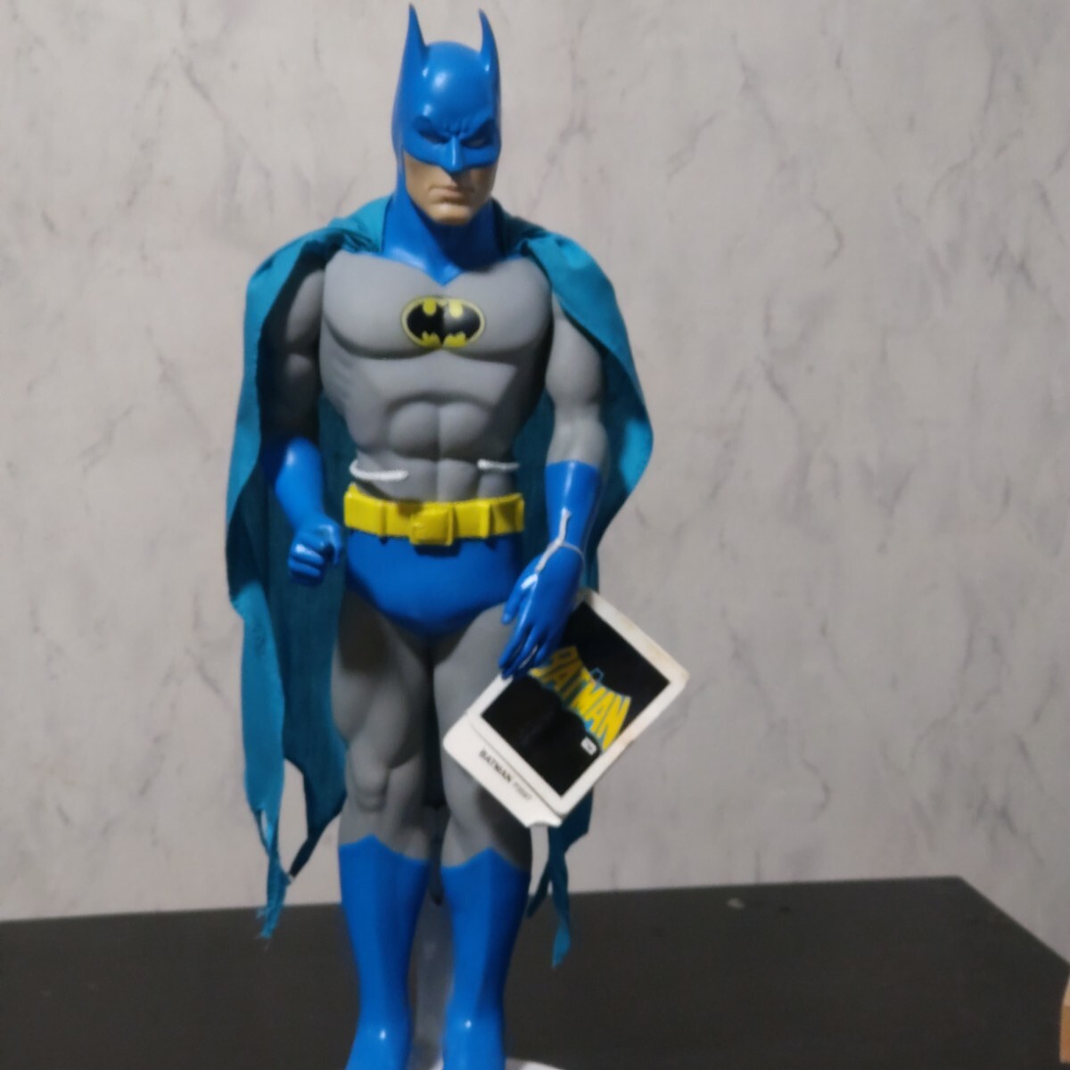 BATMAN DC Comics 1982 美品 タグ付き 台座付き アメコミ コミック アニメ 人形 キャラクタードール バットマン