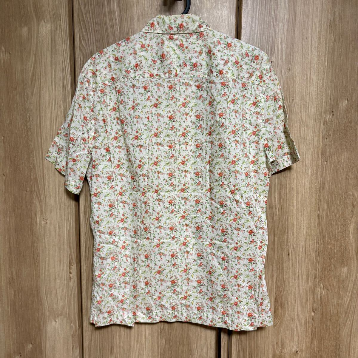 859 paul smith ポールスミス ロンドン　半袖花柄シャツ