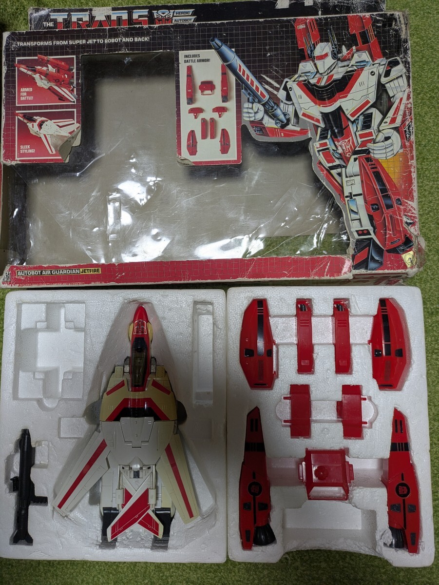 トランスフォーマー G1 ジェットファイヤー 当時品 HASBRO トランスフォーマー G1 ジェットファイヤー 当時品 HASBRO