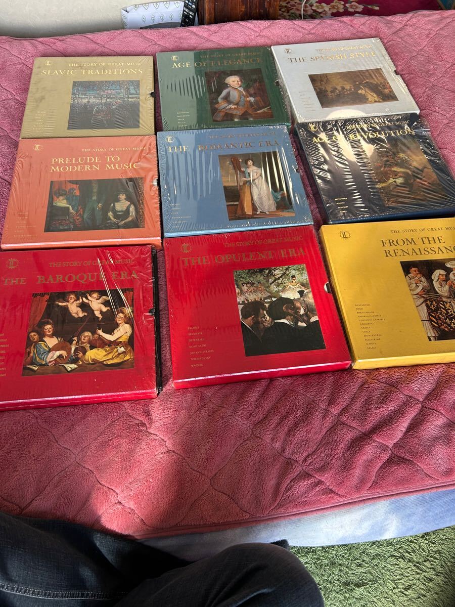 The Baroque Era-The Story Of Great Music オーケストラ　3-4枚x9