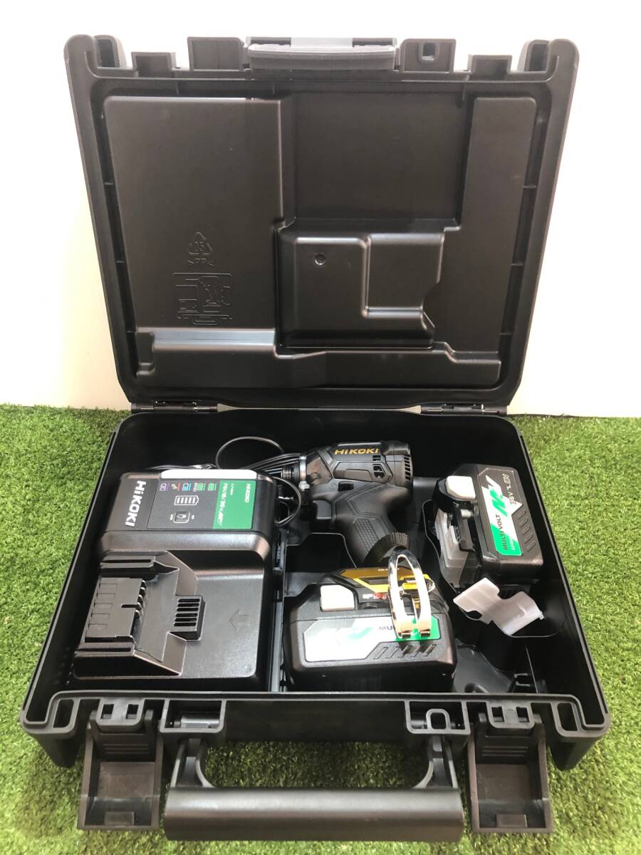 【中古品】HiKOKI 36Vコードレスインパクトドライバ ブラック&ゴールド WH36DC(2XPSZ)　IT59K6N8WWN4