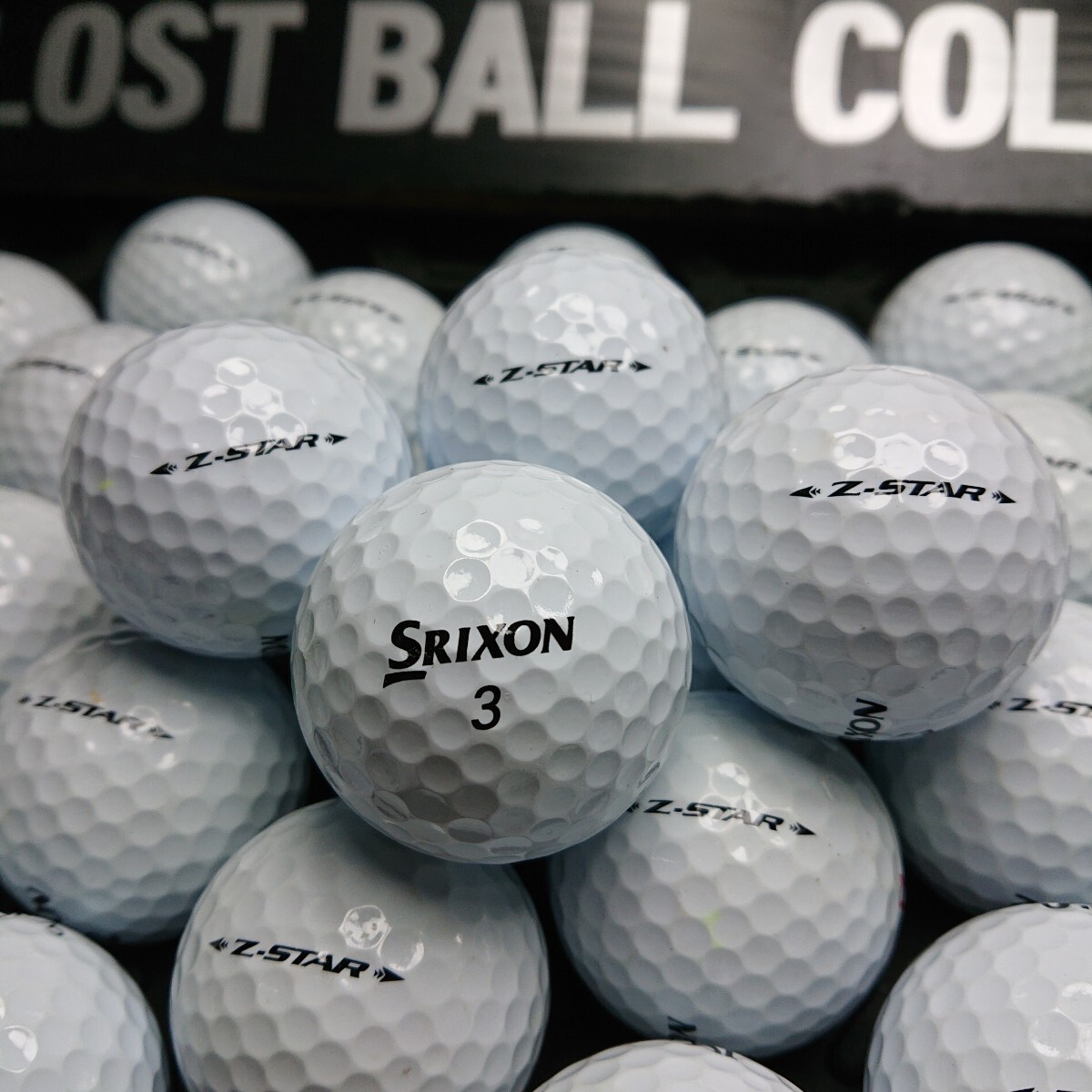 7・★特典有★ スリクソン Z-STAR 年代混合 200球 B 7】ロストボール スリクソン Z-STAR 年代混合 200球 B 7】ロスト