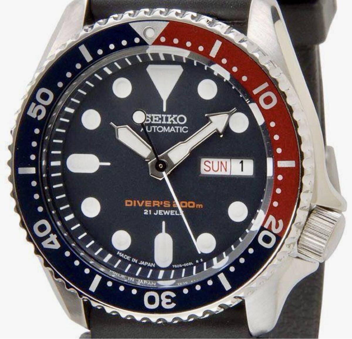 新品】2024年6月購入 セイコー SEIKO SKX009J ネイビーボーイ 新品】2024年6月購入 セイコー SEIKO SKX009J ネイビーボーイ