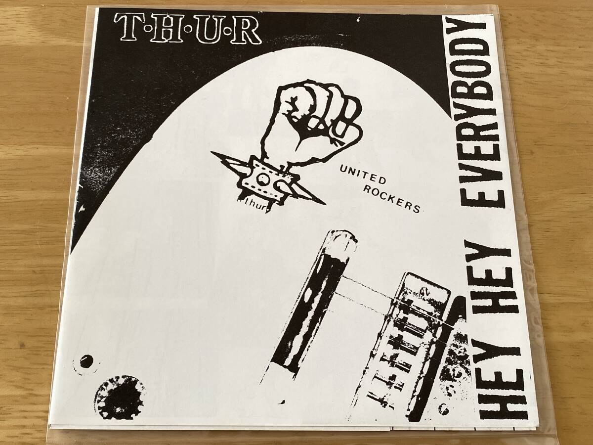 The Highest United Rockers Hey Hey Everybody ソノシート 検:THUR Punk Star Club Laughin' Nose Ryders Strummers Zett Magnets Pogo