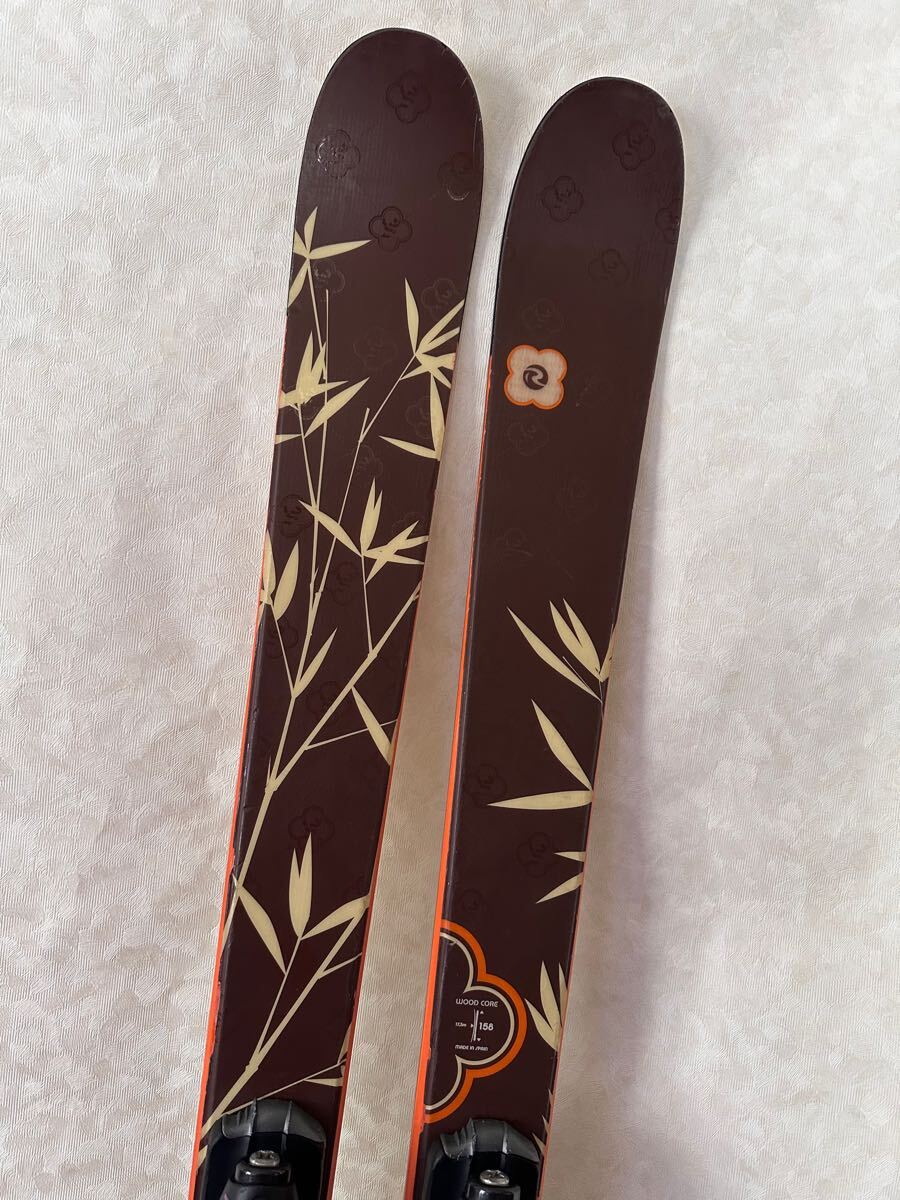 ROSSIGNOL スクラッチ　158ｃｍ　フリーライド　フリースタイル　カービング　ツインチップ　ビンディング　ROXY レディース