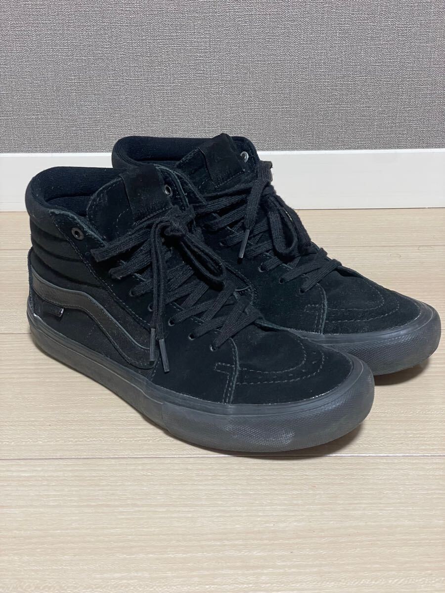 VANS SK8-HI PRO все черный 27cm
