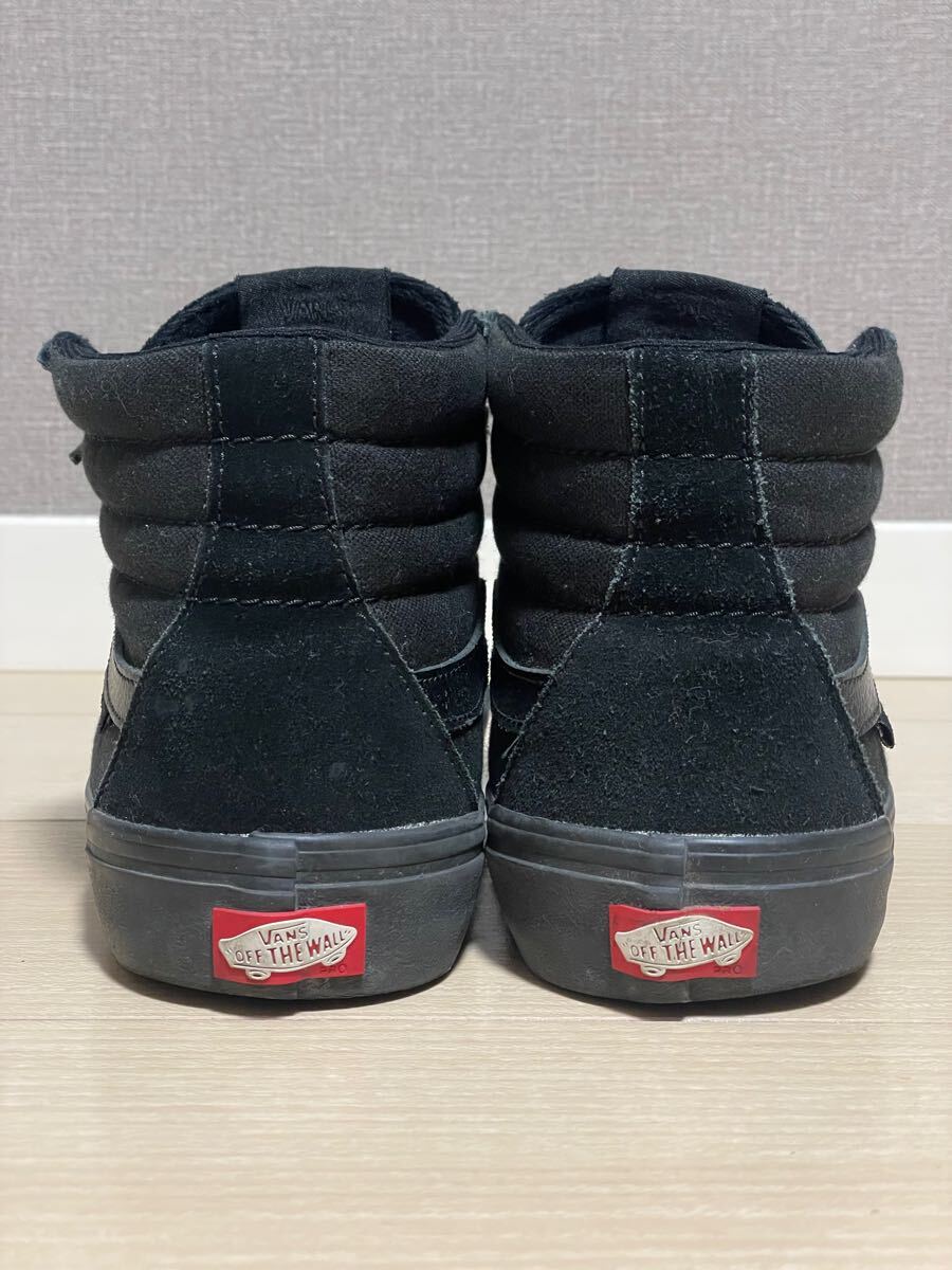 VANS SK8-HI PRO все черный 27cm