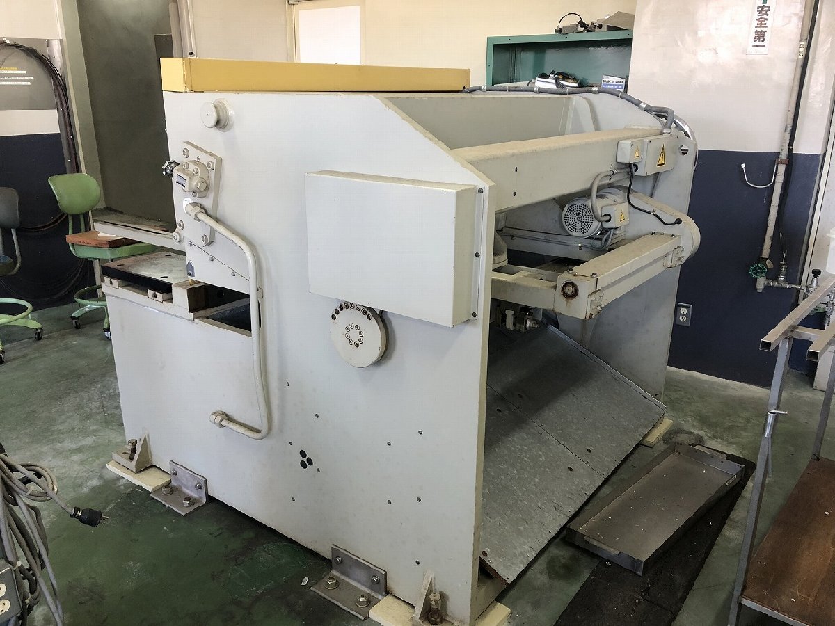 中古】東洋工機 シャーリング HSS-1245,年式:1995 鉄工用 中古】東洋工機 シャーリング HSS-1245,年式:1995 鉄工用