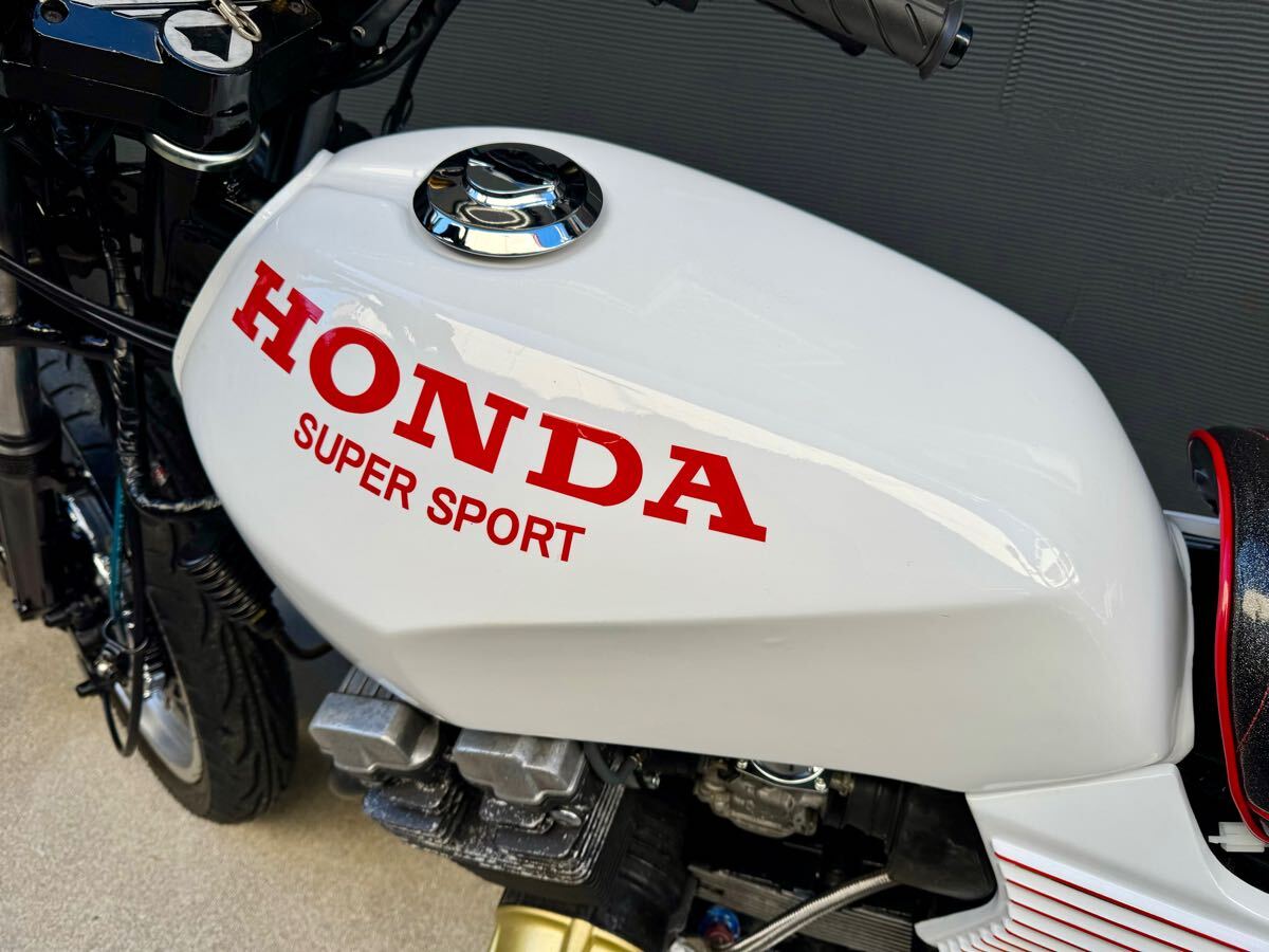 CBX400F CBX550F CBX CBR 白/赤 純正タンクで塗装 綺麗 BEET CBX400F CBX550F CBX CBR 白/赤 純正タンクで塗装 綺麗 BEET