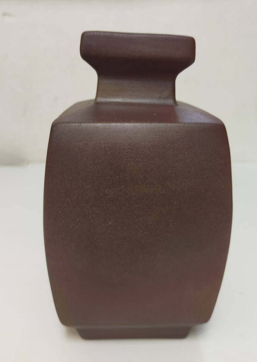 笠間焼 堀川亀雄 花器 共箱 花瓶 花入 花生(笠間)|売買された 笠間焼 堀川亀雄 花器 共箱 花瓶 花入 花生(笠間)|売買された