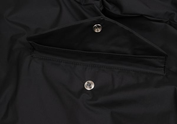 ノアール ケイ ニノミヤnoir kei ninomiya リバーシブルナイロンバルーンブルゾン 黒XS