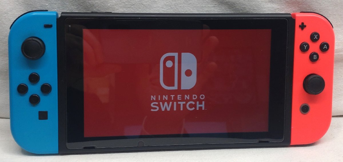 7480円 任天堂 Nintendo Switch 本体のみ HAC-001 レッドブルー 7480円 任天堂 Nintendo Switch 本体のみ HAC-001 レッドブルー