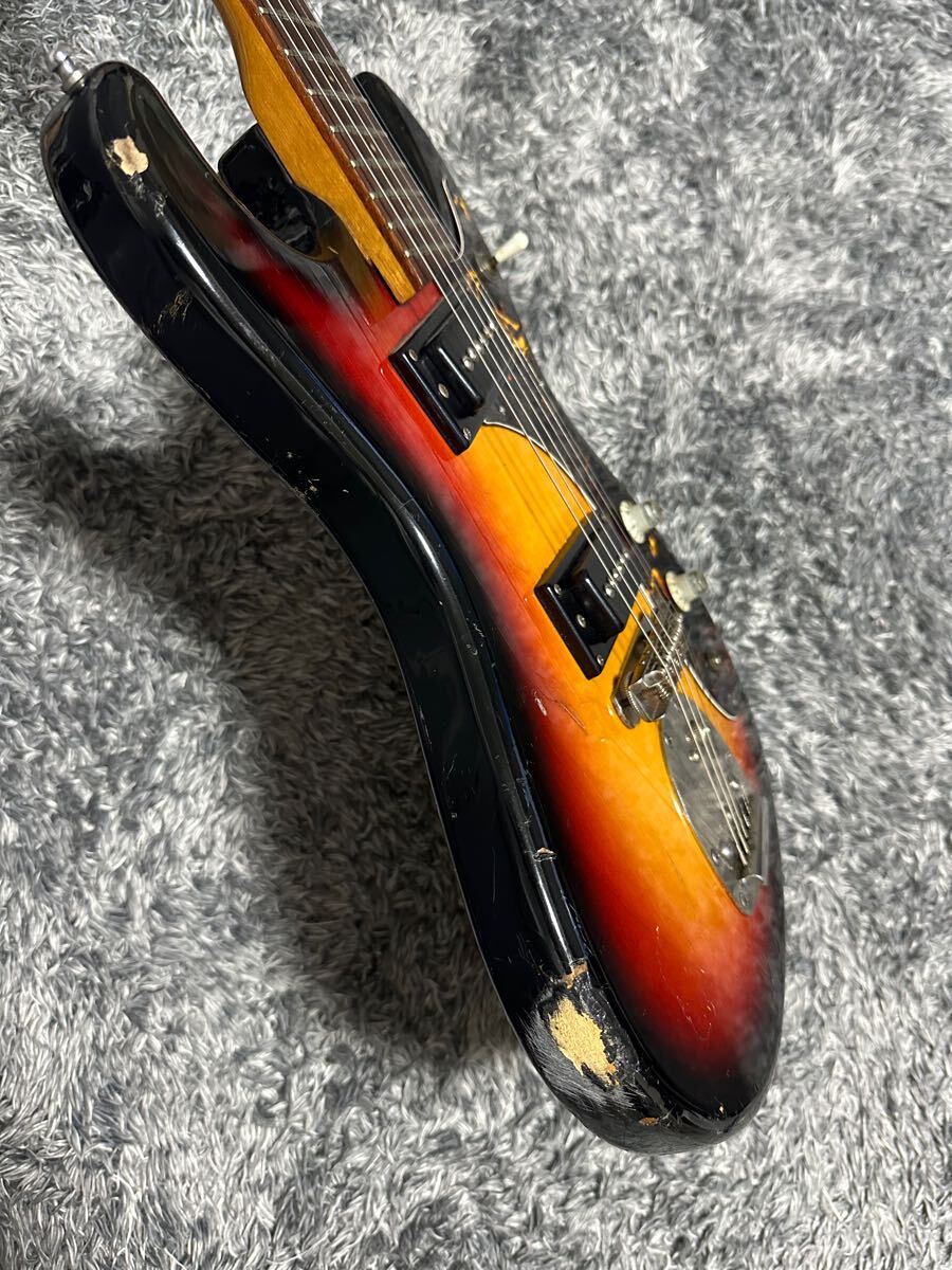 可動品】GUYATONE グヤトーン LG-127T エレキギター ビザール 可動品】GUYATONE グヤトーン LG-127T エレキギター ビザール
