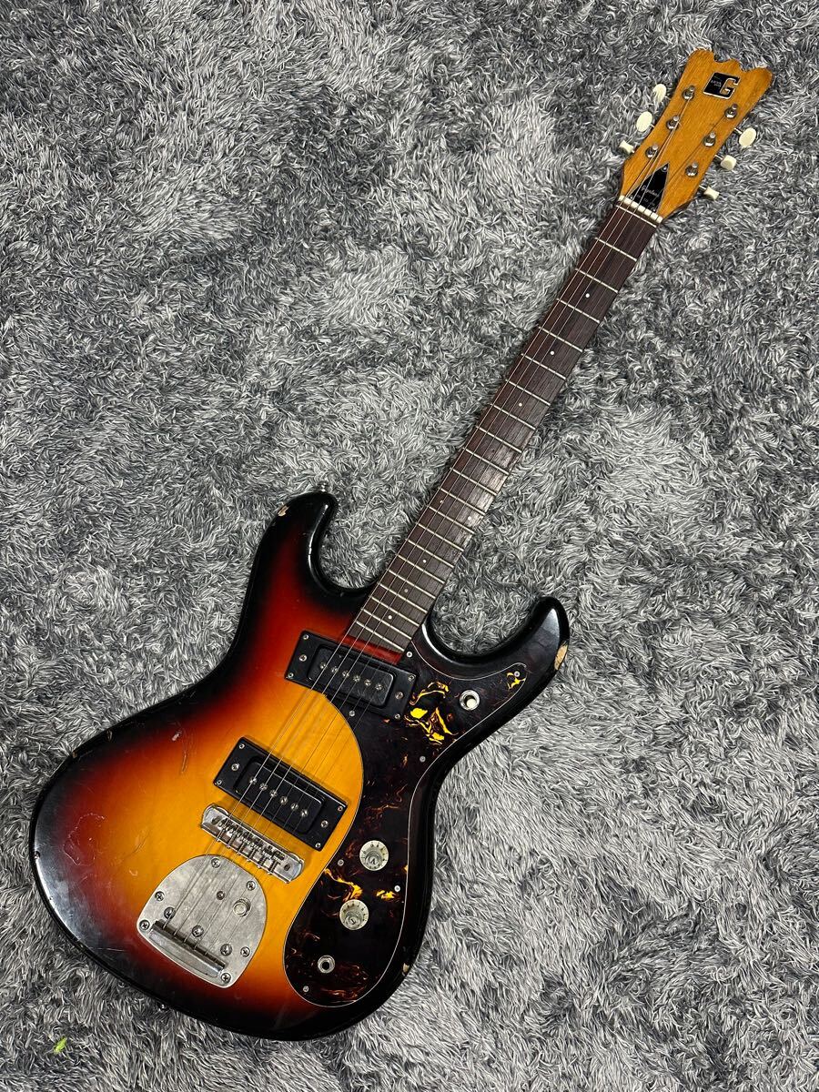 可動品】GUYATONE グヤトーン LG-127T エレキギター ビザール 可動品】GUYATONE グヤトーン LG-127T エレキギター ビザール