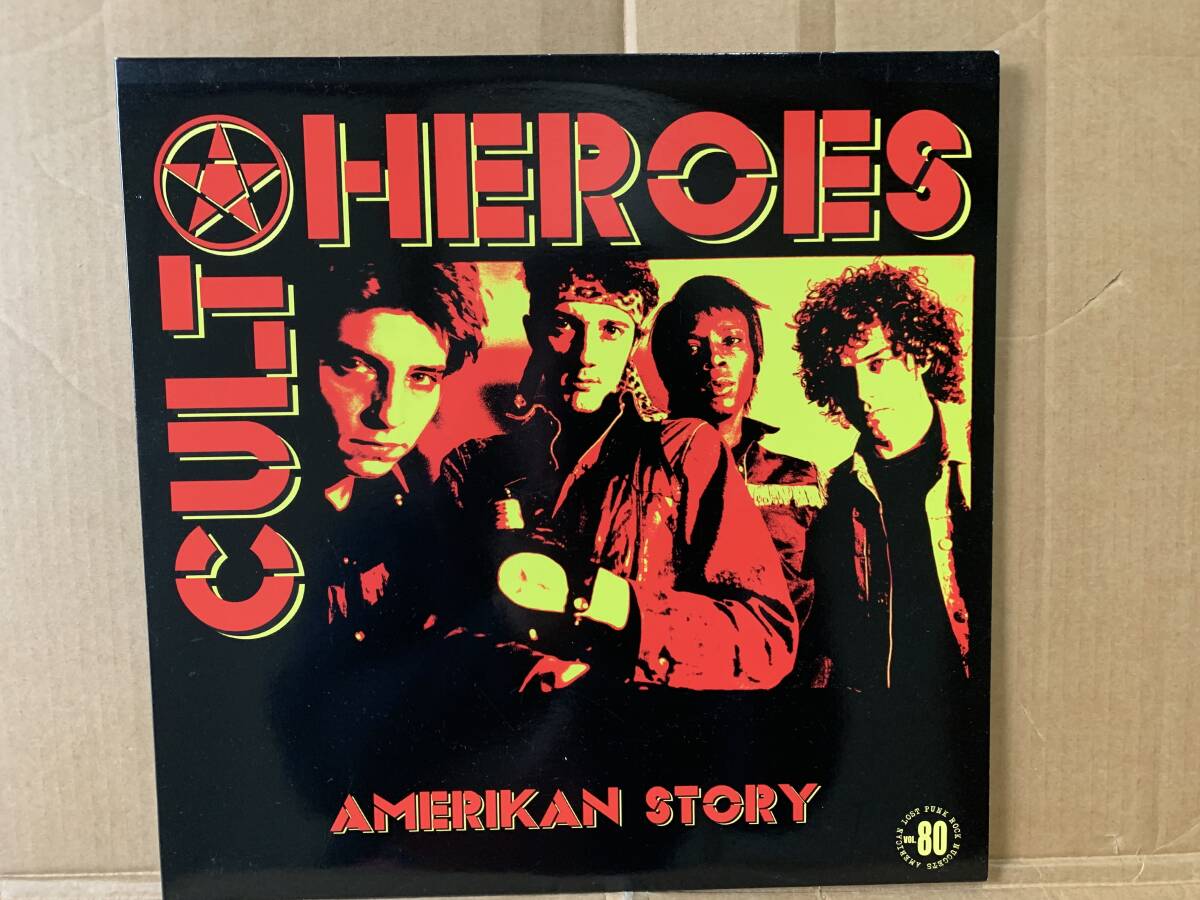イアリア盤Red LP Cult Heroes / Amerikan Story 70-81 US Obscure Punk._画像1