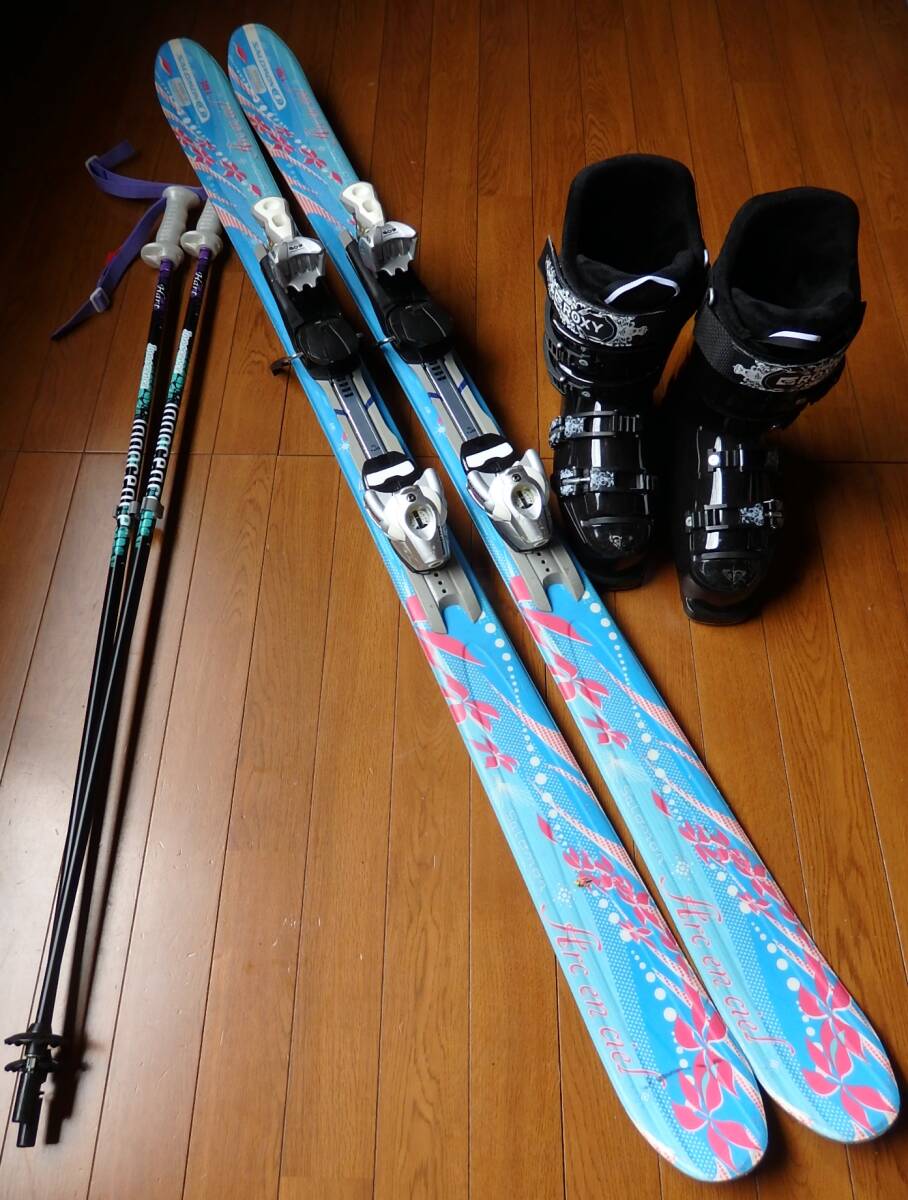 SALOMON,ROXY　板151ｃｍ、ブーツ約25.0～26.0ｃｍ