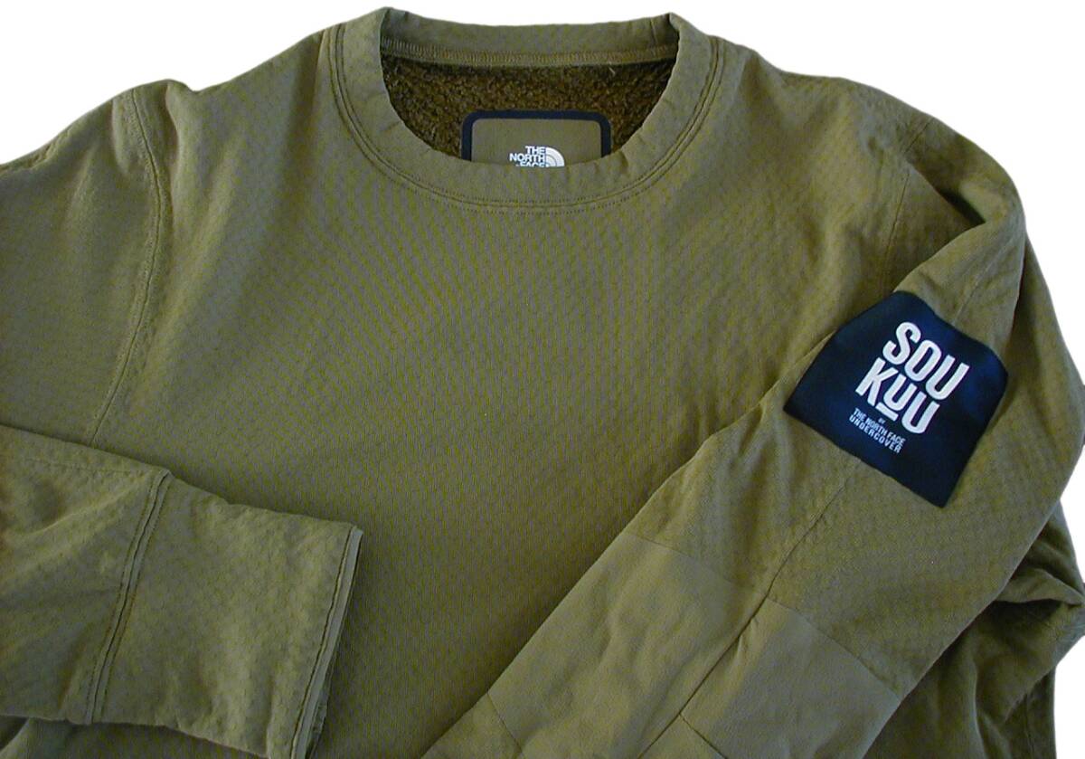 ■送料込■【未使用XS】《ザ・ノース・フェイス × アンダーカバー》"創空" M’s SOUKUU FTRFLC CRW ■THE NORTH FACE BUTTERNUT