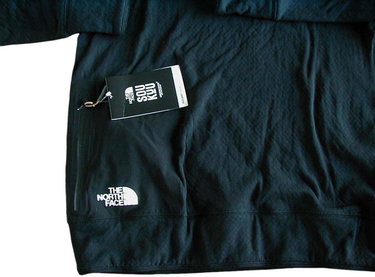 ■送料込■【未使用S】《ザ・ノース・フェイス × アンダーカバー》&#34;創空&#34; W’s SOUKUU FTRFLC CRW ■THE NORTH FACE TNF BLACK■