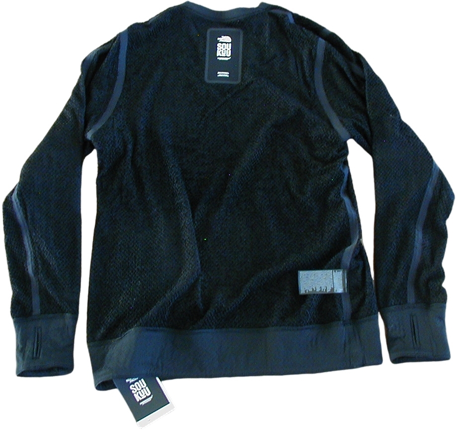 ■送料込■【未使用S】《ザ・ノース・フェイス × アンダーカバー》&#34;創空&#34; W’s SOUKUU FTRFLC CRW ■THE NORTH FACE TNF BLACK■