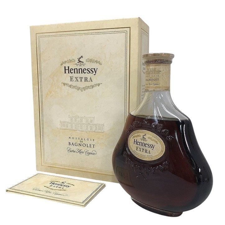 ヘネシーエクストラノスタルジー・ド・バニョレ未開封