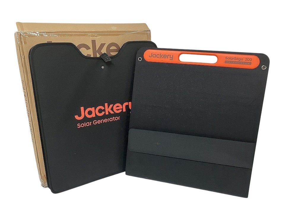 ★未使用★ Jackery ジャクリ SolarSaga 200 ソーラーパネル JS-200C 直接お渡し歓迎 OOK582570相