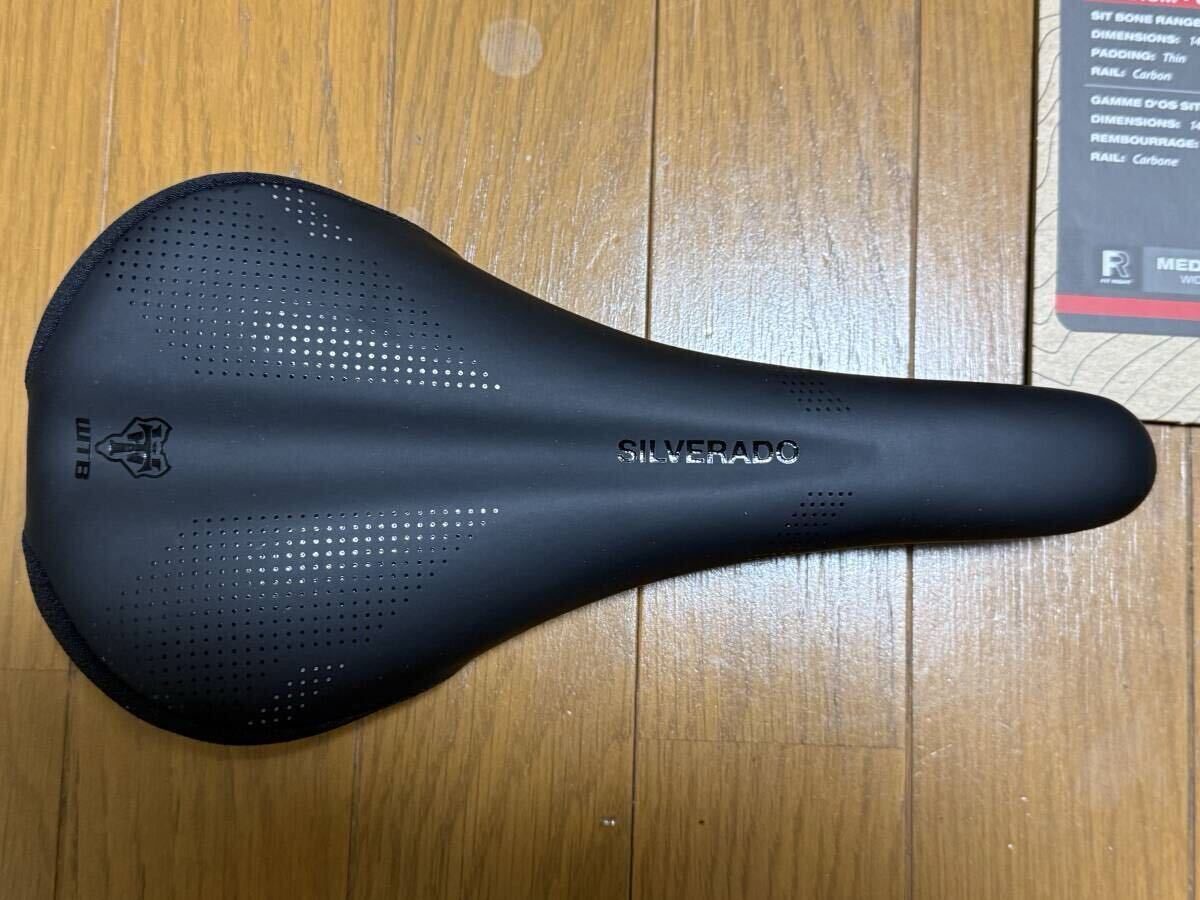 WTB SILVERADO シルバラード シルベラード MEDIUM.CARBON サドル カーボンレール 142mW×280mmL 送料無料