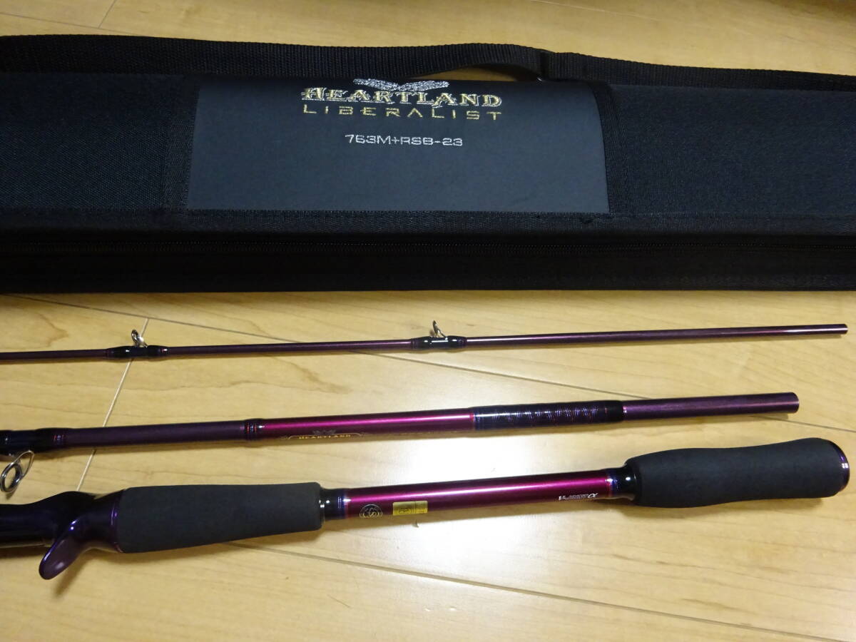 極美品　　ダイワ ハートランド リベラリスト 763M+RSB-23