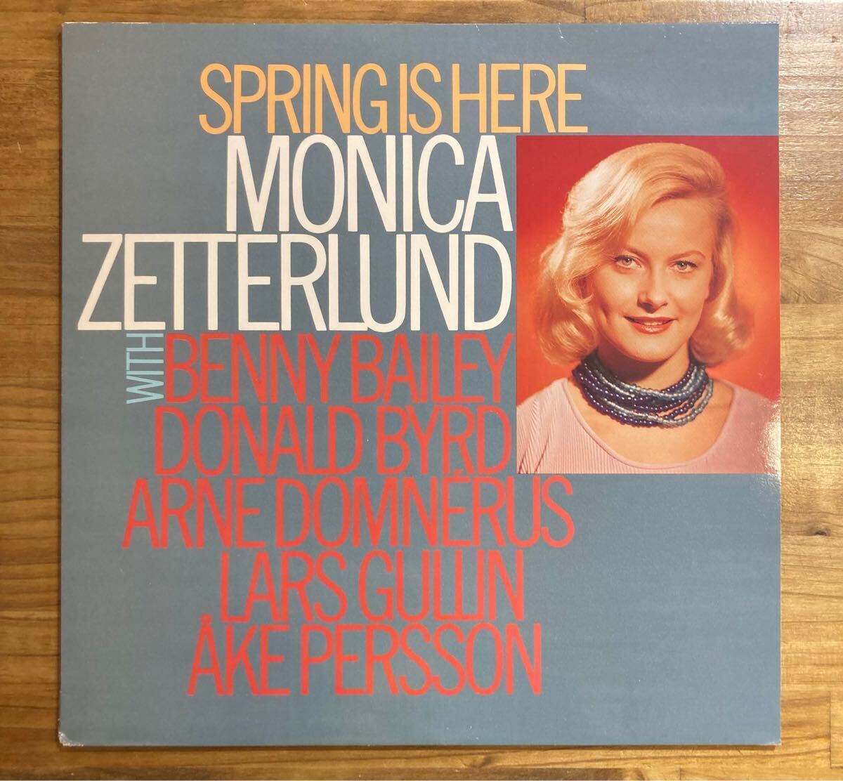 Monica Zetterlund / Spring is Here モニカ・セッテルンド スウェーデン盤 レコード LP