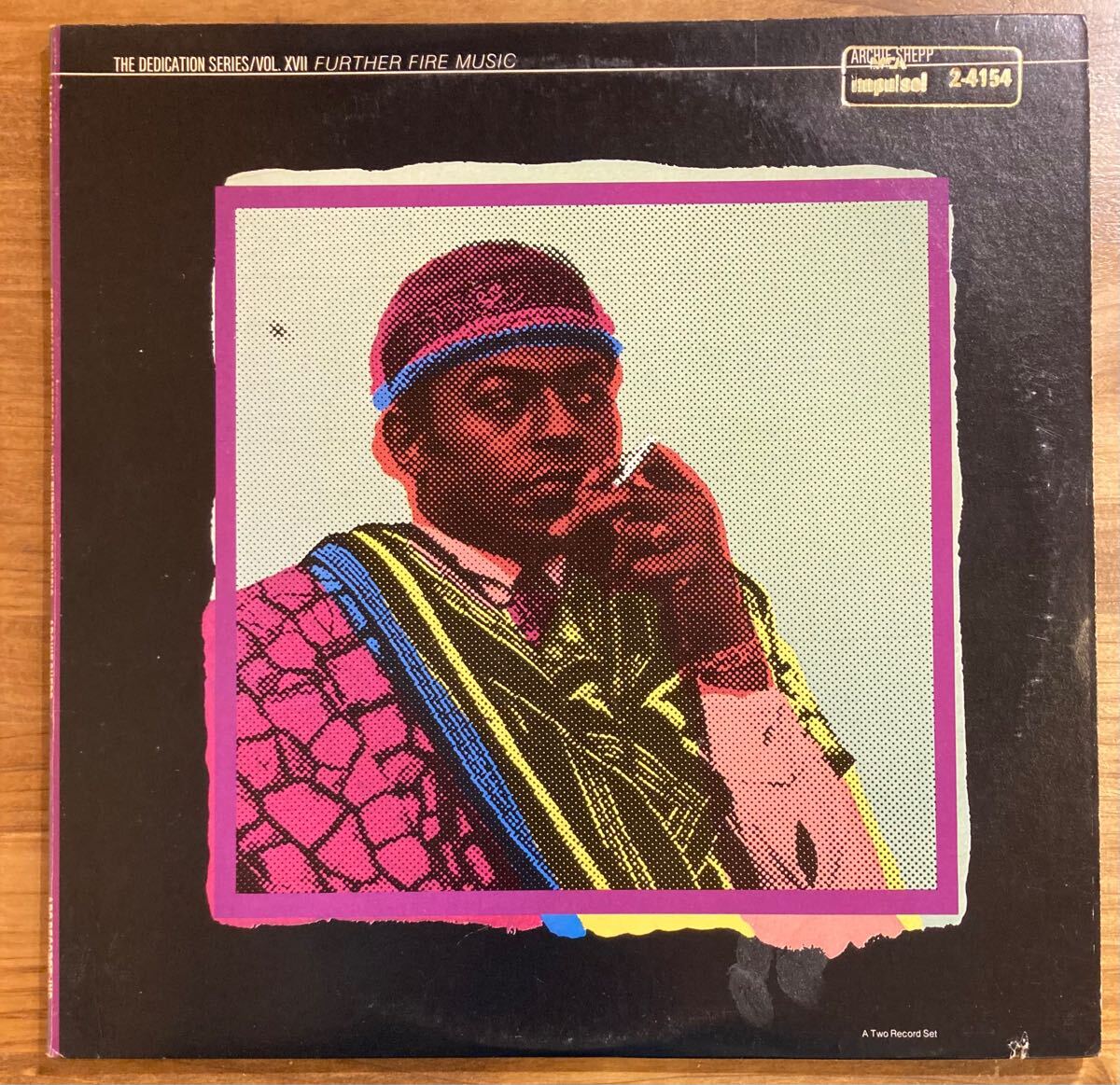 未発表！Archie Shepp / Further Fire Music US盤 レコード LP 2枚組