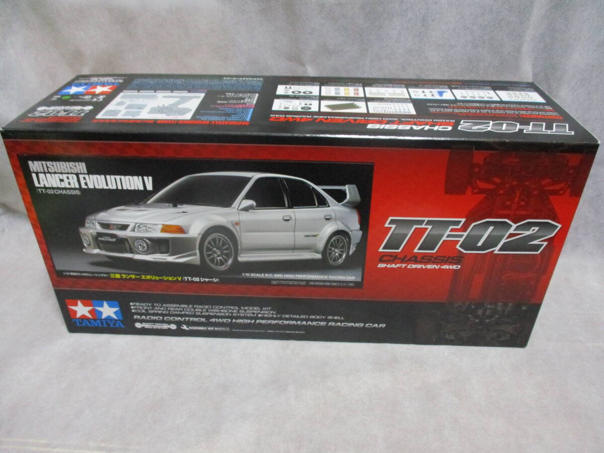 未使用未組立品 タミヤ 1/10RC 三菱 ランサー エボリューション 未使用未組立品 タミヤ 1/10RC 三菱 ランサー エボリューション