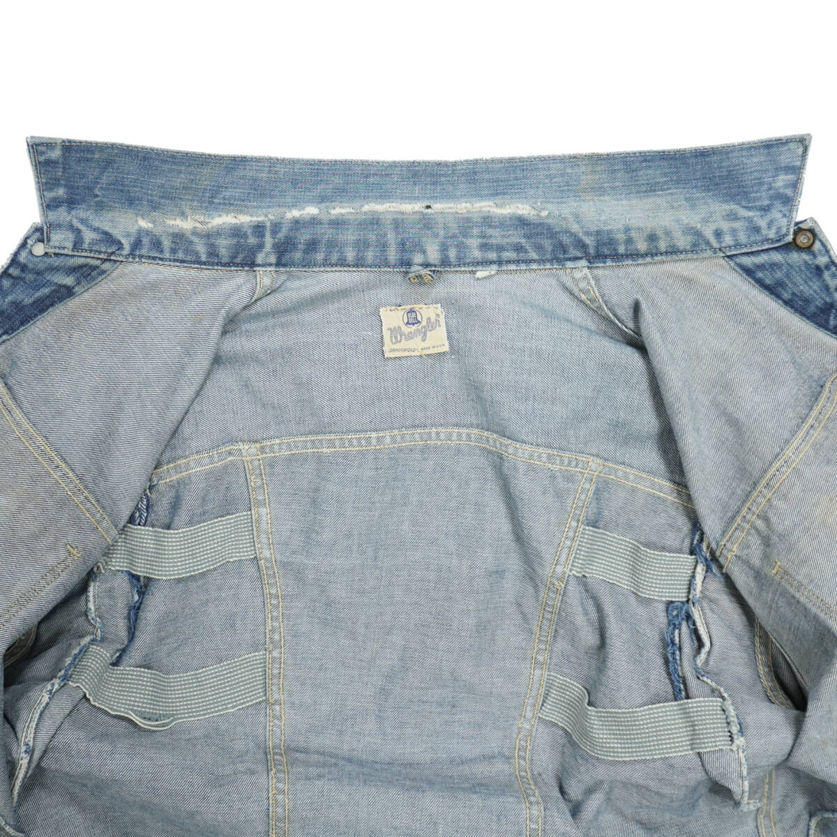 Wrangler BLUE BELL 24MJZ DENIM JACKET 1960s JA24170 Vintage Wrangler BLUE BELL 24MJZ DENIM JACKET 1960s JA24170 Vintage