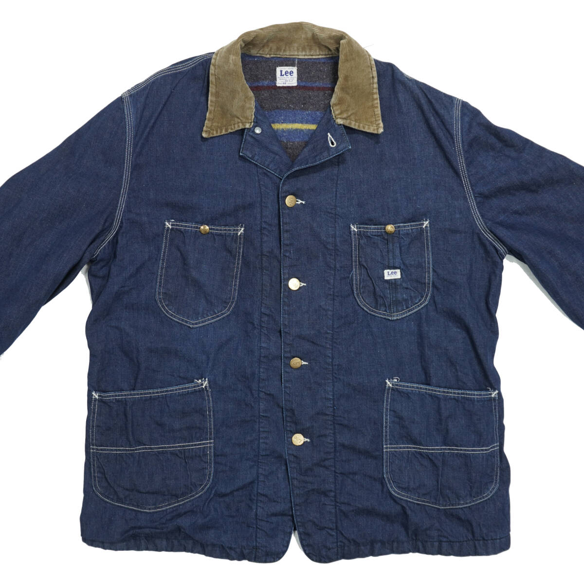 Lee 81-LJ DENIM CHORE JACKET 1960s JA24171 Vintage リー Lee 81-LJ DENIM CHORE JACKET 1960s JA24171 Vintage リー