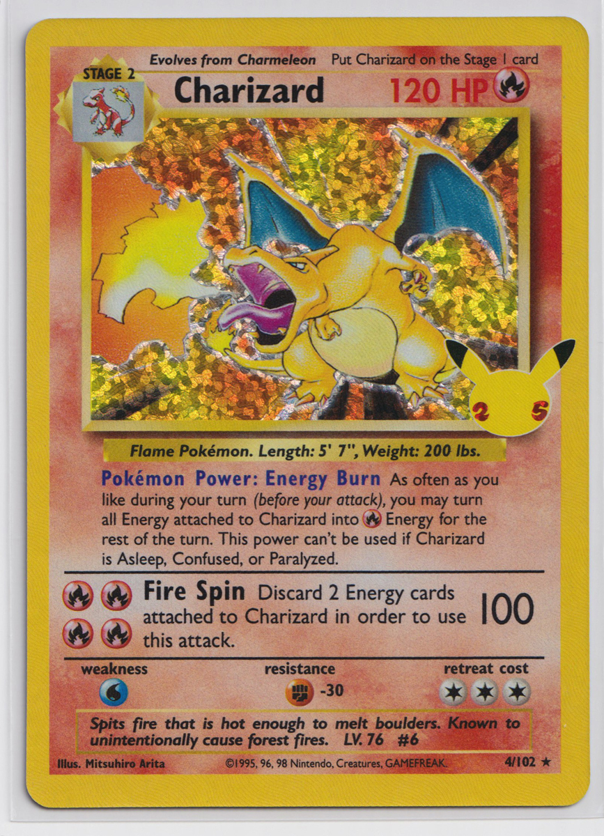 英語版ポケモンカード リザードン 4/102 Charizard 英語版ポケモンカード リザードン 4/102 Charizard