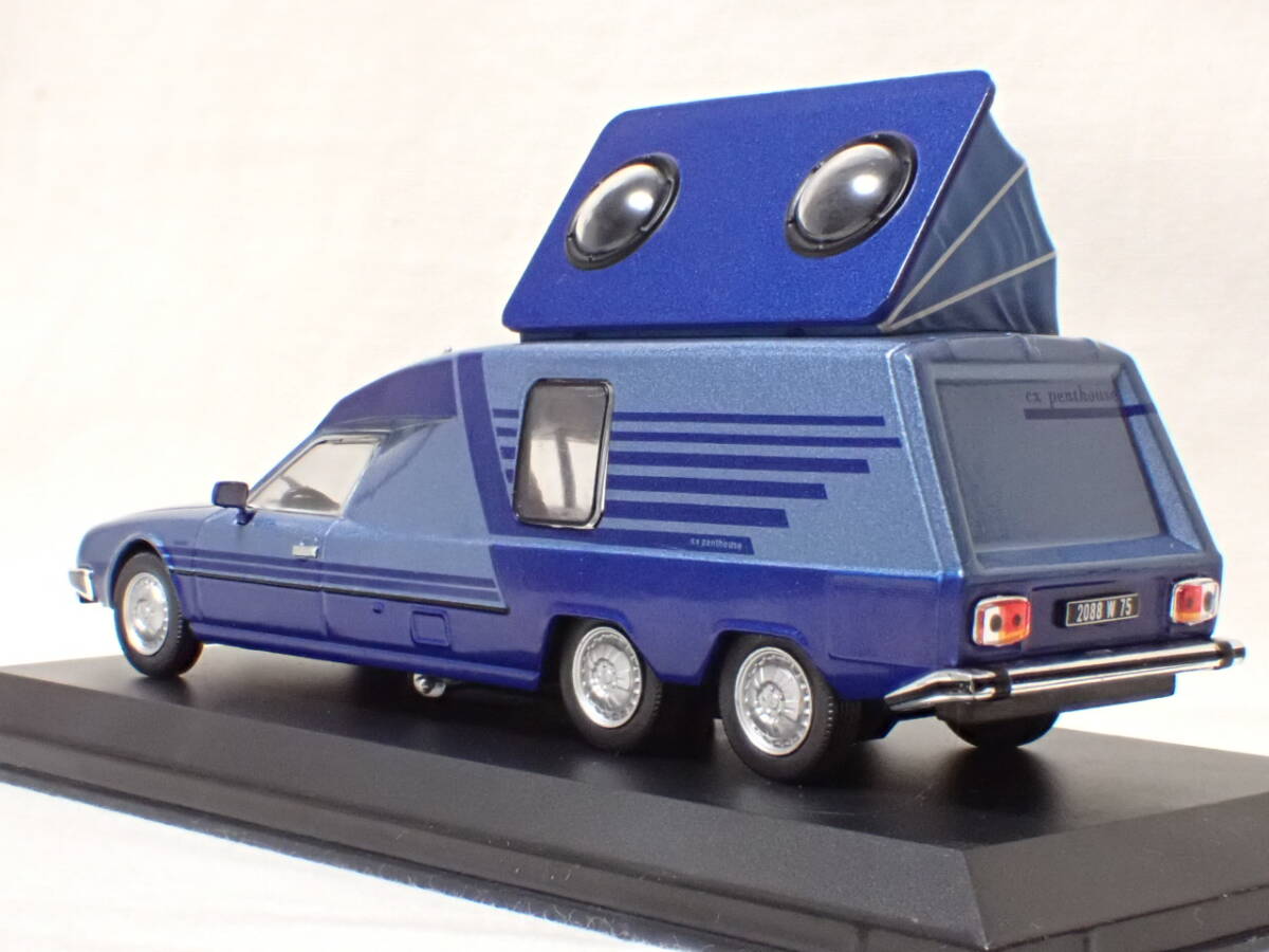 レア！1/43 シトロエン CX ティシエ・ペントハウス　キャンピングカー　Citroen CX Tissier Penthouse　冊子付